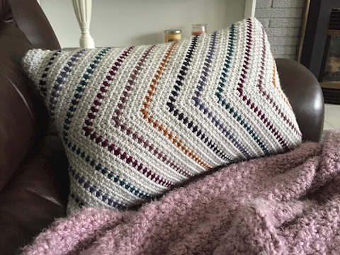 Whimsical Stripes Pillow